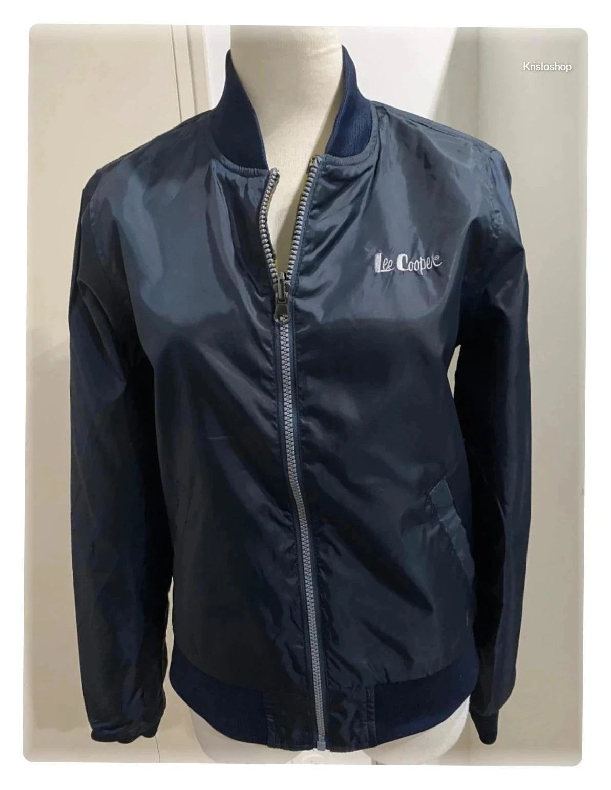 Blouson 2-en-1 Lee Cooper Réversible noir et camo Fullzip Crewneck Taille XS